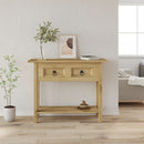 Console Table Mexican Pine Corona Range 930 X 345 X 730 Mm