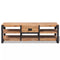 TV Stand Solid Acacia Wood 140 x 40 x 45 Cm