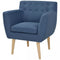 Armchair Fabric 67 x 59 x 77 Cm Blue