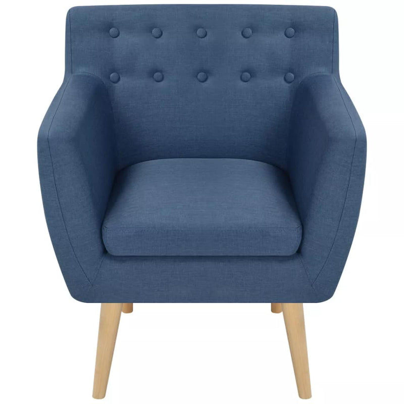 Armchair Fabric 67 x 59 x 77 Cm Blue