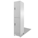 Locker Cabinet With 2 Compartments 38 x 45 x 180 Cm