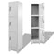 Locker Cabinet With 3 Compartments 38 x 45 x 180 Cm