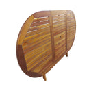 Outdoor Dining Set 9 Pieces Solid Acacia Wood