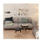 Side Table Set Solid Pinewood Black 2 Pieces