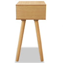Bedside Tables 2 Pcs Solid Pinewood 40 x 30 x 61 Cm Brown