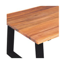 Coffee Table Solid Acacia Wood 110 X 60 X 40 Cm