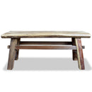 Bench Solid Reclaimed Wood 100 x 28 x 43 Cm