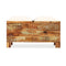 Storage Bench Solid Reclaimed Wood 80 X 40 X 40 Cm