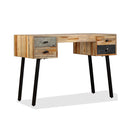 Writing Desk 110 X 50 X 76 Cm Solid Reclaimed Teak