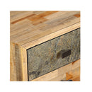 Writing Desk 110 X 50 X 76 Cm Solid Reclaimed Teak