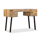 Writing Desk 110 X 50 X 76 Cm Solid Reclaimed Teak