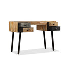 Writing Desk 110 X 50 X 76 Cm Solid Reclaimed Teak