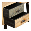 Writing Desk 110 X 50 X 76 Cm Solid Reclaimed Teak