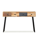 Console Table 120 X 30 X 76 Cm Solid Reclaimed Teak