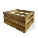 Apple Crates 2 Pcs Solid Acacia Wood
