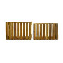 Apple Crates 2 Pcs Solid Acacia Wood