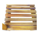 Raised Garden Planter Solid Acacia Wood And Zinc