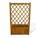 Garden Planter With Trellis Solid Acacia Wood