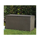 Garden Storage Box 420 L Brown