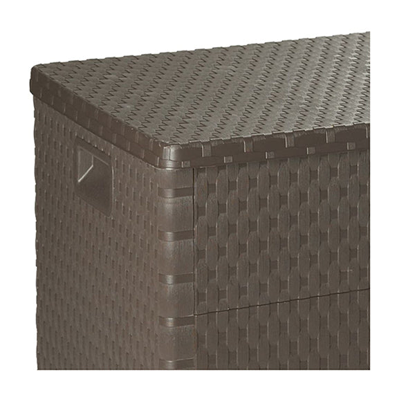 Garden Storage Box 420 L Brown
