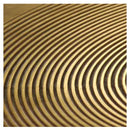 2 Pieces Brass-Covered MDF Table Set