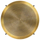2 Pieces Brass-Covered MDF Table Set