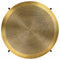 2 Pieces Brass-Covered MDF Table Set