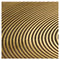 2 Pieces Brass-Covered MDF Table Set