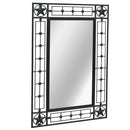 Rectangular Wall Mirror 50x80cm Black