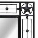 Rectangular Wall Mirror 50x80cm Black