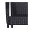 Stackable Outdoor Chairs 2 Pcs Poly Rattan