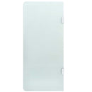 Wall mounted Urinal Privacy Screen 90x40 cm Tempered Glass
