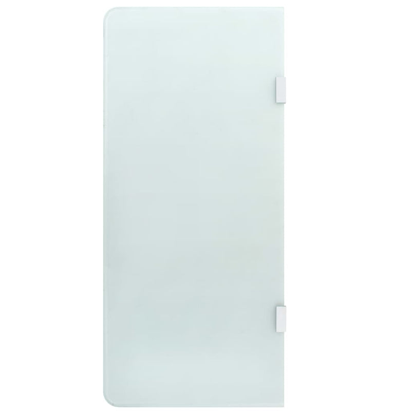 Wall mounted Urinal Privacy Screen 90x40 cm Tempered Glass