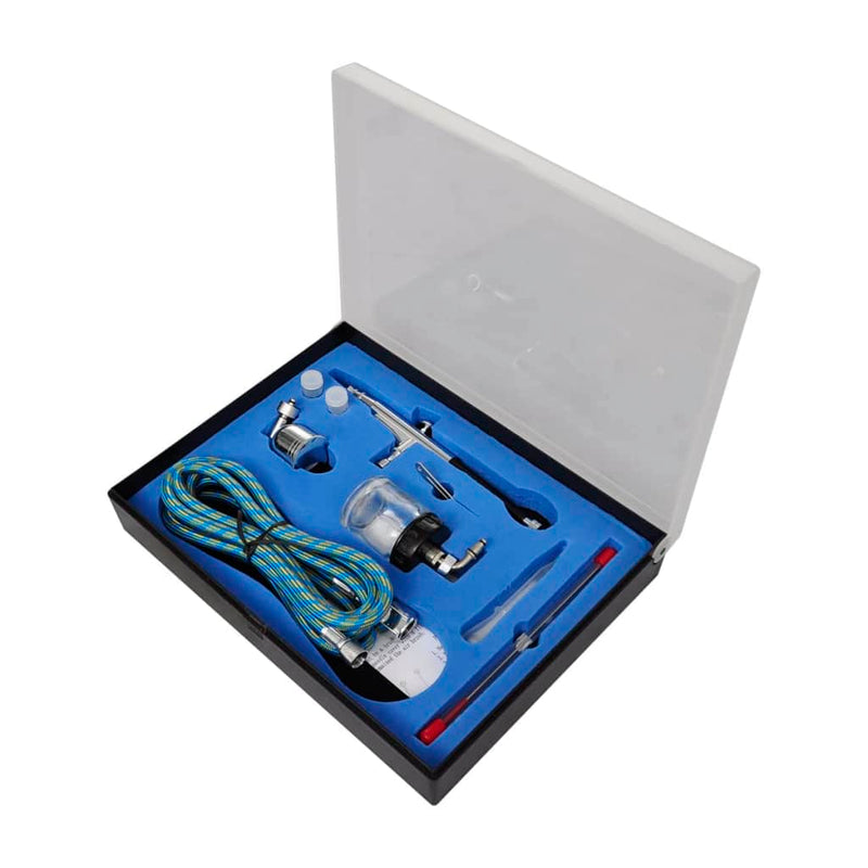 Airbrush Compressor Set With 2 Pistols