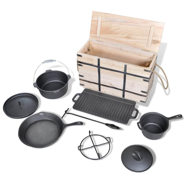 Dutch Oven Set 9 Pcs