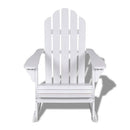 Wood Rocking Chair White
