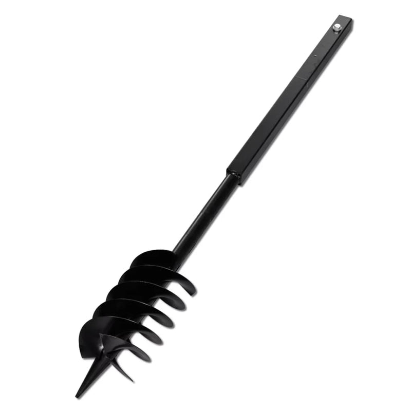 Ground Drill With Handle Auger Bit 120 Mm Double Spirals Steel
