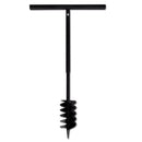 Ground Drill With Handle Auger Bit 120 Mm Double Spirals Steel