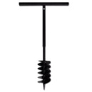 Ground Drill With Handle Auger Bit 150 Mm Three Spirals Steel