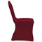 Chair Cover Stretch Burgundy 6 Pcs