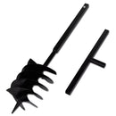 Ground Drill With Handle 200 Mm With Extension Tube 9 M Steel