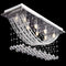 Ceiling Lamp With Glittering Glass Crystal Beads 8 x G9 29 Cm