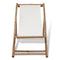 Deck Chair Bamboo And Canvas