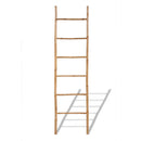 Bamboo Towel Ladder With 6 Rungs