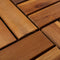 10 Pcs Acacia Decking Tiles 30 x 30 cm