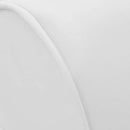 Chaise Lounge Artificial Leather White