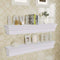 Wall Shelves Aaliyah White 2 Pcs