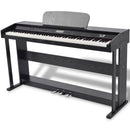 88-Key Digital Piano With Pedals Black Melamine Board