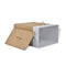 Bamboo Laundry Bin Rectangular Natural