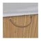 Bamboo Laundry Bin Rectangular Natural